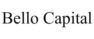 BELLO CAPITAL