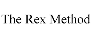 THE REX METHOD