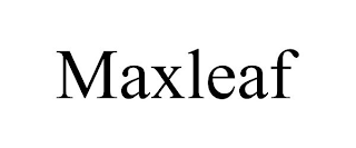 MAXLEAF