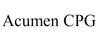 ACUMEN CPG