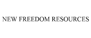 NEW FREEDOM RESOURCES