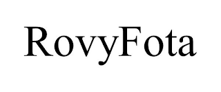 ROVYFOTA