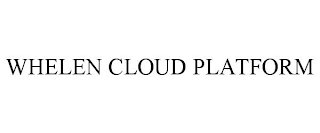 WHELEN CLOUD PLATFORM