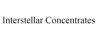 INTERSTELLAR CONCENTRATES