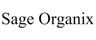SAGE ORGANIX