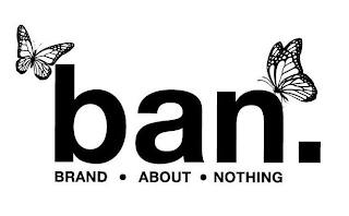 BAN. BRAND · ABOUT · NOTHING