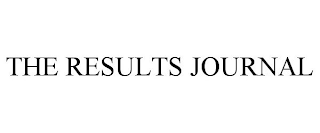 THE RESULTS JOURNAL