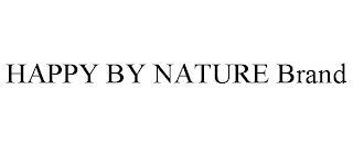 HAPPY BY NATURE BRAND