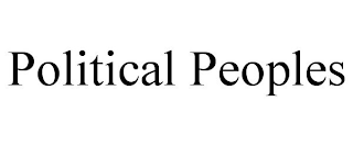 POLITICAL PEOPLES