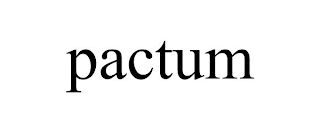 PACTUM