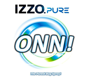 IZZO.PURE ONN! THE PUREST BUG SPRAY!