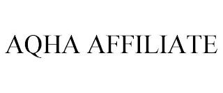 AQHA AFFILIATE