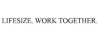 LIFESIZE. WORK TOGETHER.