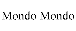 MONDO MONDO