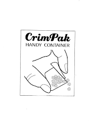 CRIMPAK HANDY CONTAINER