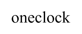 ONECLOCK