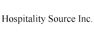 HOSPITALITY SOURCE INC.