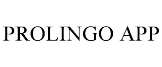 PROLINGO APP