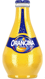 ORANGINA SHAKE THE PULP!