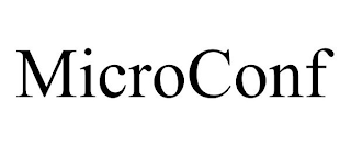 MICROCONF