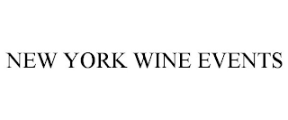 NEW YORK WINE EVENTS