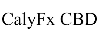 CALYFX CBD