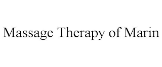 MASSAGE THERAPY OF MARIN