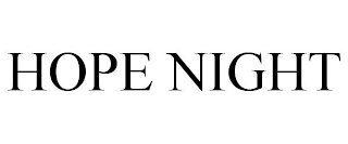 HOPE NIGHT