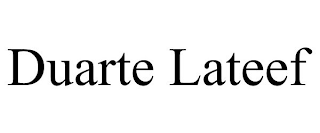 DUARTE LATEEF