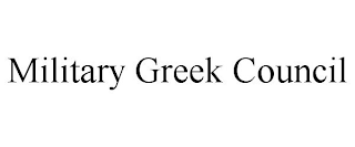 MILITARY GREEK COUNCIL