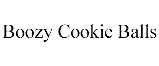 BOOZY COOKIE BALLS