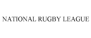 NATIONAL RUGBY LEAGUE