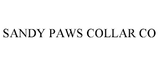 SANDY PAWS COLLAR CO