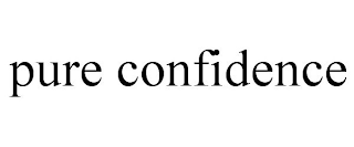 PURE CONFIDENCE