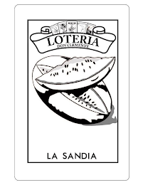 LOTERIA DON CLEMENTE LA SANDIA