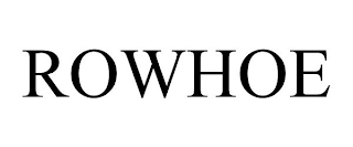 ROWHOE