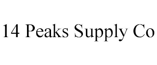 14 PEAKS SUPPLY CO