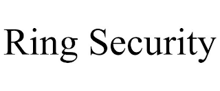 RING SECURITY