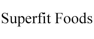 SUPERFIT FOODS