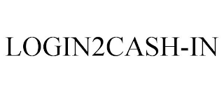 LOGIN2CASH-IN