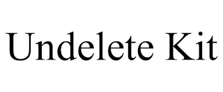 UNDELETE KIT