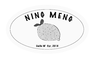 NING MENG EMILLE W 5YR. 2018