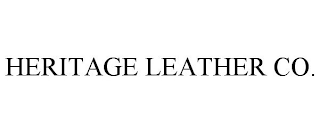 HERITAGE LEATHER CO.