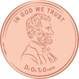 IN GOD WE TRUST DO ON TO OTHERS