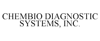 CHEMBIO DIAGNOSTIC SYSTEMS, INC.