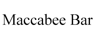 MACCABEE BAR