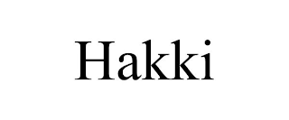 HAKKI