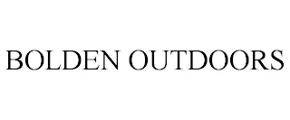 BOLDEN OUTDOORS