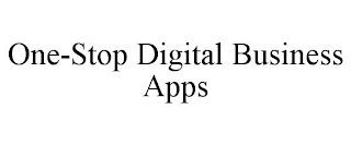 ONE-STOP DIGITAL BUSINESS APPS