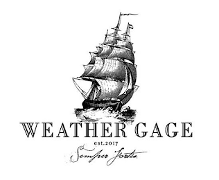 WEATHER GAGE EST. 2017 SEMPER FORTIS